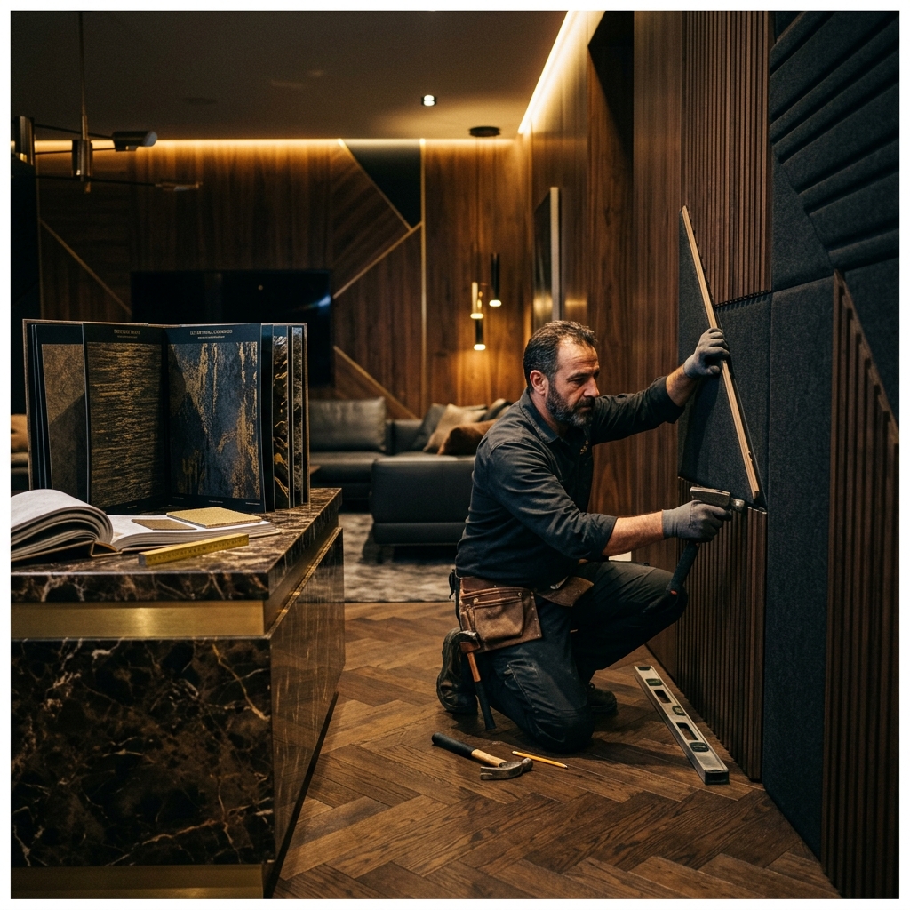 نصب و اجرای تخصصی متریال